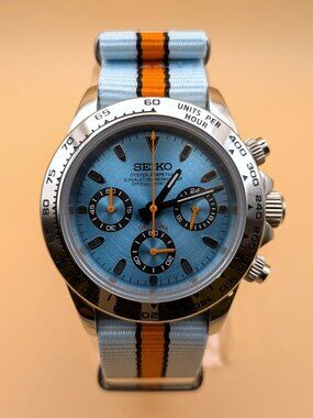 Seiko MOD | Gulf Racing Inspired Chronograph | VK63 quartz movement